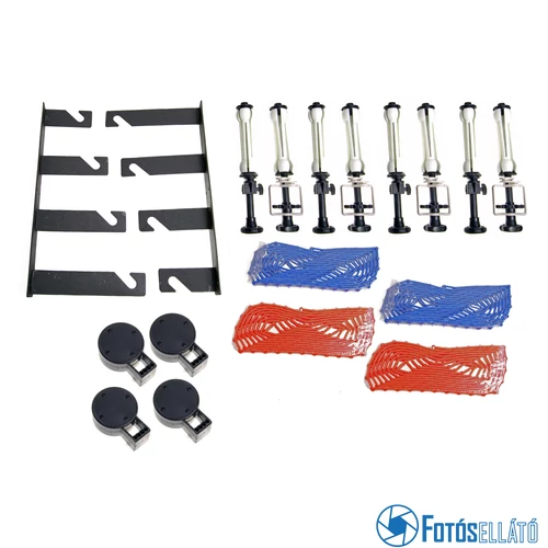 P&V 4 egységes fali háttértartó  konzollal