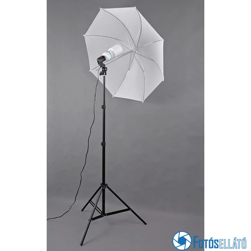 P&V Folyamatos fényű fotó izzós ernyős szett - 125W/600W (5500K)