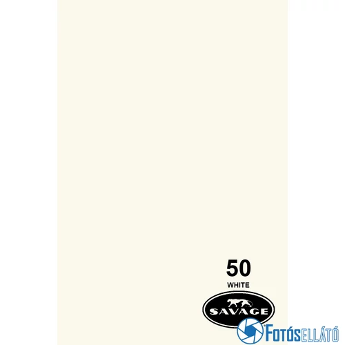 Savage Papírháttér 1.35m x 11m (50 white )