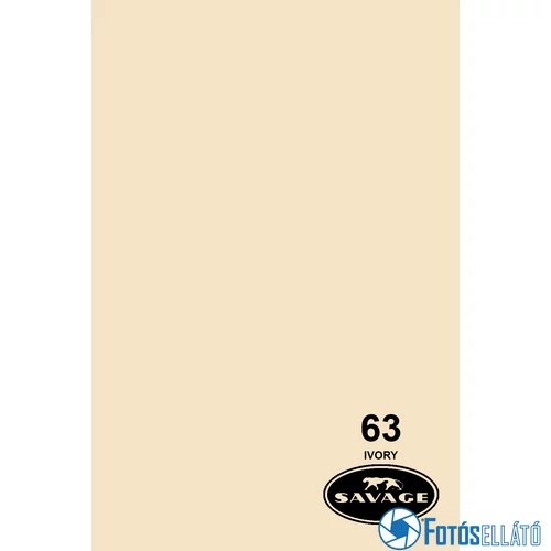Savage Papírháttér 2.72m x 11m (63 ivory )
