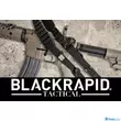 BlackRapid Cross Shot FA Black Rifle Sling with Swivel Locking Carabiner (Single Point)