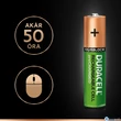 Duracell duralock recharge ultra 900 mah - aaa - 4db / cs