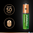 Duracell duralock recharge ultra 900 mah - aaa - 4db / cs