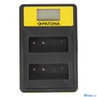 Patona SMART DUPLA LCD USB AKKUMULÁTOR TÖLTŐ PANASONIC DMW-BLG10 CSBLG10MC CS-BLG10MC DMWBLG10 DMW-BLG10