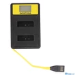 Patona SMART DUPLA LCD USB AKKUMULÁTOR TÖLTŐ CANON NB-13L POWERSHOT G5 X G5X G7 X G7 X MARK II G7X G9 X G9X