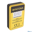 Patona DUPLA LCD USB AKKUMULÁTOR TÖLTŐ CANON LP-E8 550D 600D 650D 700D
