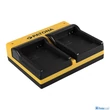 Patona DUPLA AKKUMULÁTOR TÖLTŐ SAMSUNG SLB-07A TL TL100 TL210 TL220 TL225 TL90 SLB-07A PL150 MICRO-USB KÁBELLEL