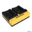 Patona DUPLA AKKUMULÁTOR TÖLTŐ SANYO DB-L90 DMX DMXSH1 DMX-SH1 DMXSH11 DMX-SH11 DB-L90 VPC MICRO-USB KÁBELLEL