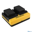 Patona DUPLA AKKUMULÁTOR TÖLTŐ SAMSUNG IA-BP210E HMX HMXH203 HMX-H203 IA-BP210E SMX SMXF40 MICRO-USB KÁBELLEL