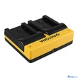 Patona DUPLA AKKUMULÁTOR TÖLTŐ PANASONIC VW-VBK180 H H100 H101 H95 VW-VBK180 HC HCV700 HC-V700 MICRO USB KÁBELLEL