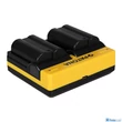 Patona DUPLA AKKUMULÁTOR TÖLTŐ NIKON EN-EL15 1 V1 EN-EL15 D600 D610 D7000 D7100 D800 D8000 MICRO-USB KÁBELLEL