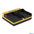 Patona DUPLA AKKUMULÁTOR TÖLTŐ PANASONIC DMW-BLF19 LUMIX DMCGH3 DMC-GH3 DMCGH3A DMC-GH3A MICRO-USB KÁBELLEL