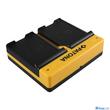 Patona DUPLA AKKUMULÁTOR TÖLTŐ SAMSUNG EB-F1A2GBU I519 I569 I579 I8150 I8150 W I9050 I9100 MICRO-USB KÁBELLEL