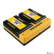 Patona DUPLA AKKUMULÁTOR TÖLTŐ SAMSUNG EB-F1A2GBU I519 I569 I579 I8150 I8150 W I9050 I9100 MICRO-USB KÁBELLEL
