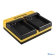 Patona DUPLA AKKUMULÁTOR TÖLTŐ NIKON EN-EL23 COOLPIX P600 MICRO-USB KÁBELLEL