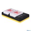 Patona DUPLA - GYORS AKKUMULÁTOR TÖLTŐ CANON LP-E8 LPE8 MICRO-USB KÁBELLEL