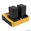 Patona DUPLA LCD USB AKKUMULÁTOR TÖLTŐ PANASONIC VBN130 VBN130E VBN260 VBN390