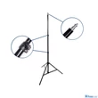 P&V Folyamatos fényű fotó izzós softbox szett  - 260W/1300W