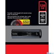 Sandisk 128 gb cruzer extreme pro (ssd) 3.1 usb memória, 420mb/s olvasási / 380mb/s írási sebesség