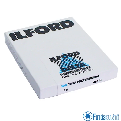 Ilford Delta 100 4x5"/25 lap fekete-fehér síkfilm