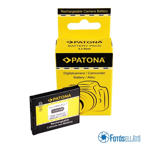 Patona AKKUMULÁTOR PANASONIC DMW-BCL7E SZ9 SZ3 XS1 FS50 FH50 F5 BCL7