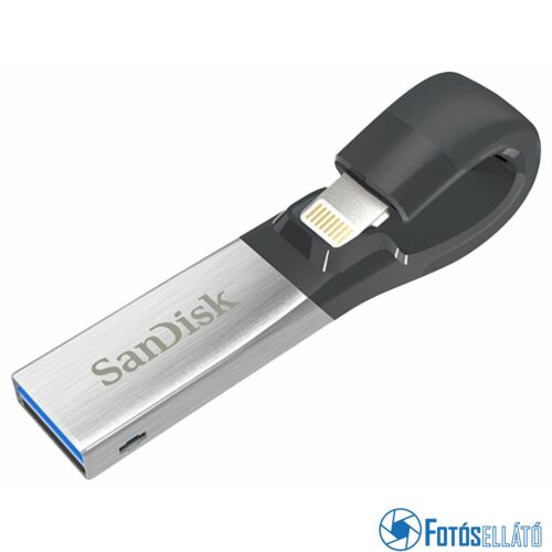 Sandisk 128 gb ixpand™ usb 3.0 + ligthning csatlakozó