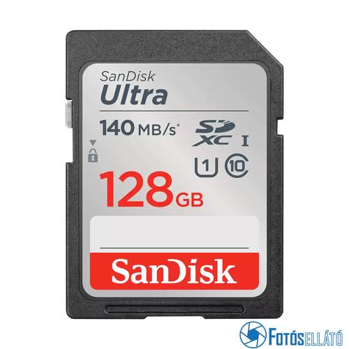 SanDisk SDXC™ Ultra™  memóriakártya (140 MB/s seb.) UHS-1, class 10