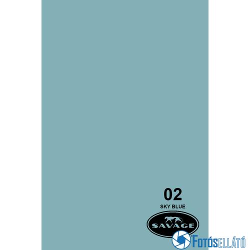 Savage Papírháttér 1.35m x 11m (02 sky blue)