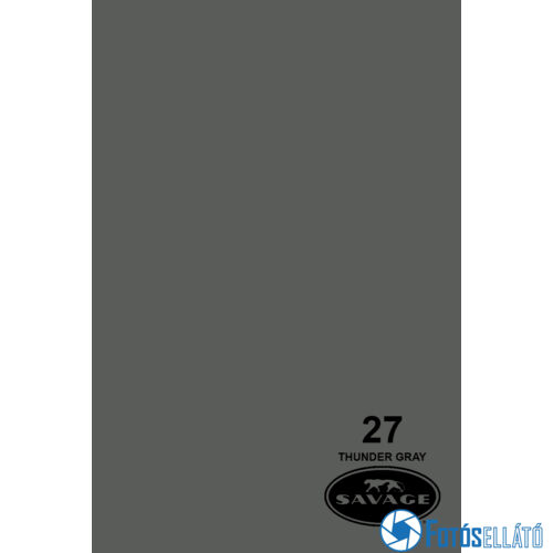 Savage Papírháttér 2.72m x 11m (27 thunder gray)