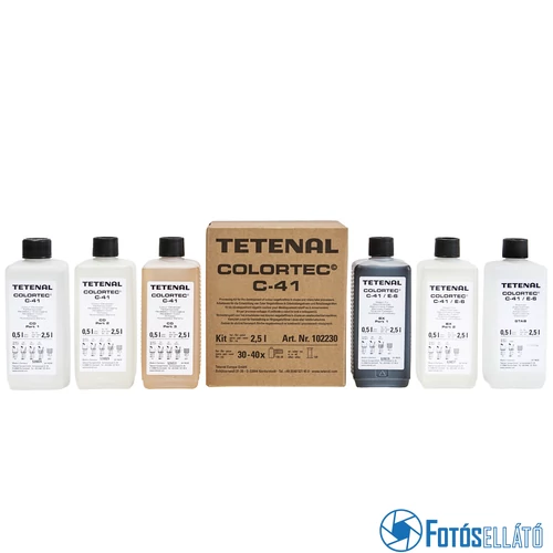 Tetenal C-41 Színes filmhívó kit 2,5L vegyszer