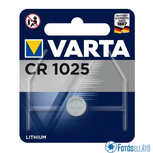 Varta CR1025 Lítium elem