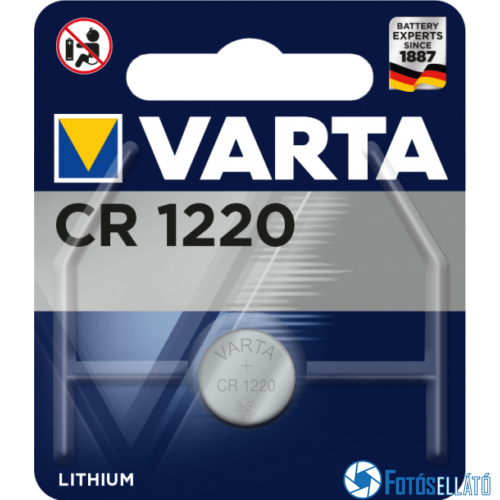 VARTA elem gombelem Lithium CR1220
