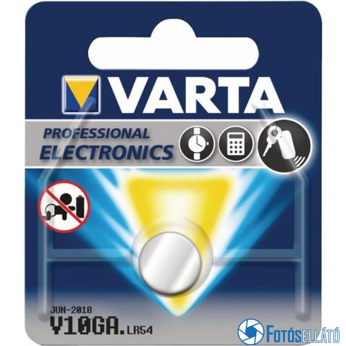 VARTA ELECTRONICS V10GA/LR1130/LR54/189 BL1 (LR54) 1,5V/70MAH	